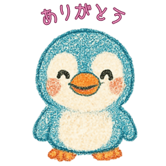 ほのぼのペンギンちゃんスタンプ