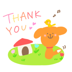 ビーグルの毎日使えるスタンプ