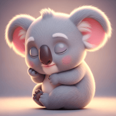 かわいいコアラの日常あるあるスタンプ