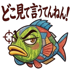 おせっかいなお魚(関西弁ツッコミ編)