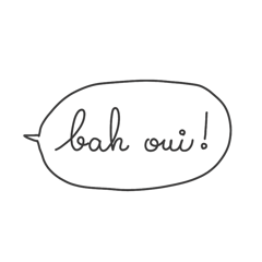 フランス人の手書き文字