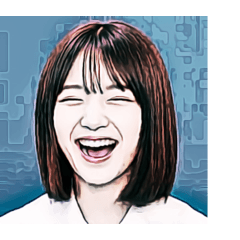 女の子 エフェクト スタンプ 22