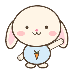 動く垂れ耳うさぎ ふわうさの毎日ひとこと