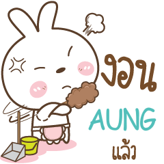 AUNG Little Rabbit Love Bear e