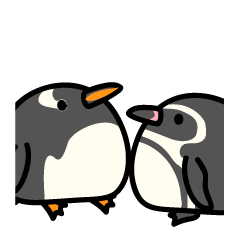 フンボルトペンギンとジェンツーペンギン