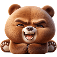 angry  bear