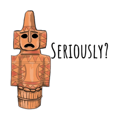 illustration of a haniwa.