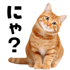 動くっ！かわいい猫写真のアニメスタンプ