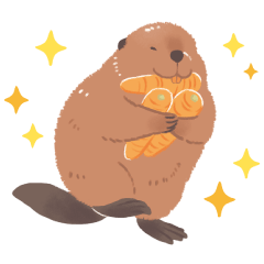 ZOOm in Animals　アメリカビーバー