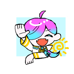 なぐものプリミティブスタンプ