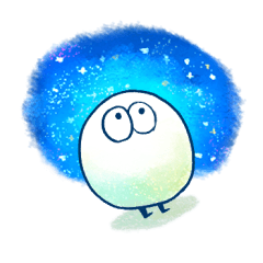 おめめ目々のスタンプ