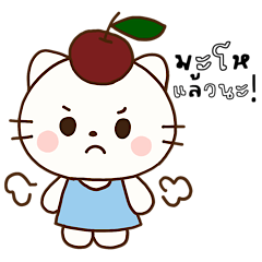 meow cherry : pastel