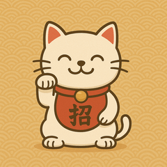 まねにゃんの感情オノマトペスタンプ