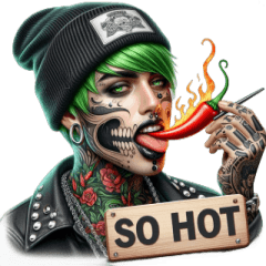 タトゥー男子は女子に甘い