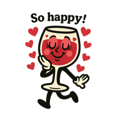 ほろよいカルテットの日常感情スタンプ