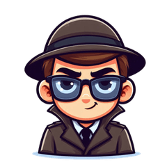 スパイカートゥーンステッカーで秘密と楽し