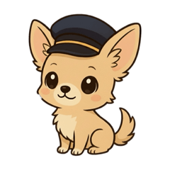 タクシーチワワのピーちゃん