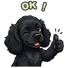 アメリカンコッカースパニエルのスタンプ60