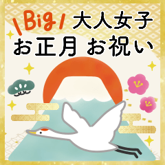 Big♪ふんわり大人♡お正月とお祝い2 再販