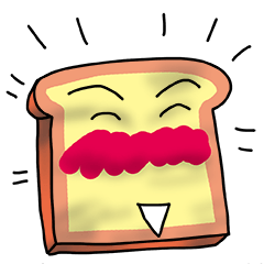 Cute Toast love sauce