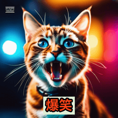 40表情ねこスタンプ