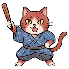 ござる！お侍にゃんこの日常絵巻