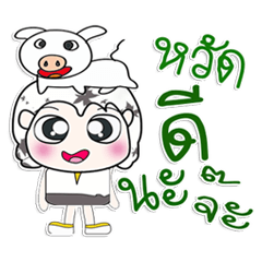 ..Mr. Takashi and pig..^^