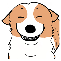 Lovely corgi woof woof woof