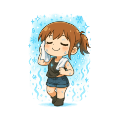 バイクあるあるスタンプ☆夏2