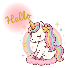ゆめかわユニコーン by kawaikukigyou