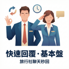 Travel Agent: Quick Reply & Basics