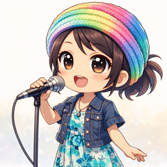 ありさ&メェメェの沖縄日常スタンプ16