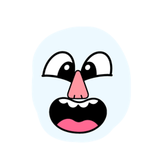 ただ単にキモいスタンプ