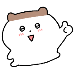 Bangs hamster emoji 2