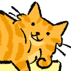 Fluffy Fluffy Orange cat