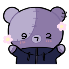 なつくあにまる　スタンプ①