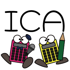 ICA電卓新キャラクター