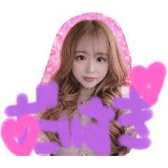 女♡スタンプ
