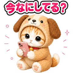 飛び出す♪きぐるみ猫 (ひま)