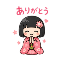 毎日使える！かわいい日本スタンプ