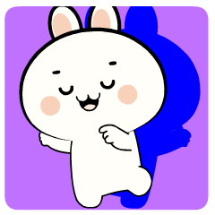 Annoying Rabbit 11 : Animated Stickers