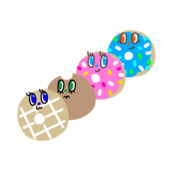 おいしいドーナツ 1