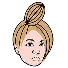 Litte lovely angry girl