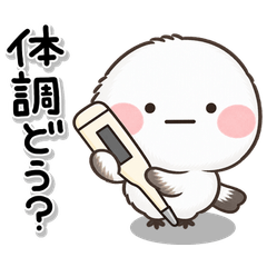 ず～っと使える♡シマエナガの優しい気遣い