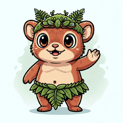 ケンムンの毎日ぐったりスタンプ