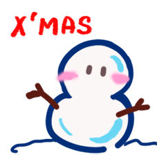 クリスマス_手描き