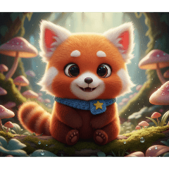 もふもふレッサーの休日