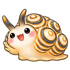 ふしぎな形 ドーナツウミウシ