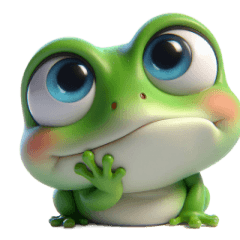 カエルは現実に向き合えない