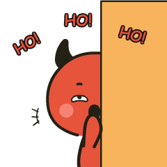 Cute Red Devil 5 : Animated Stickers